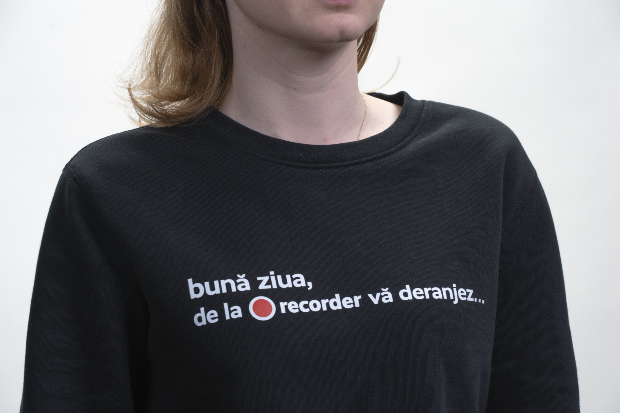 Bluză de la Recorder model feminin imprimeu
